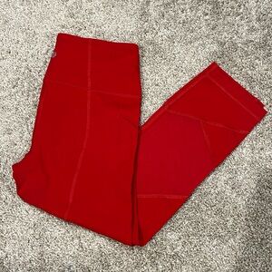 Lululemon Pace Rival Crop Size 6